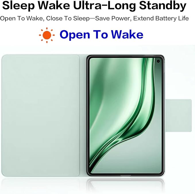 for Huawei MatePad Mini 8.8 Inch Tablet Case Leather Cover with Auto Sleep/Wake Multi-Angle Stand Full Coverage Soft-Edge Protection Lightweight &amp Slim Shockproof Protective