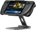 Antank Foldable Magnetic Stand Compatible with Steam Deck &amp Mag-Safe Portable iPhone Stand Holder for Desk Aluminum Alloy Adjustable Phone Stand for Steam Deck/OLED iPhone 17/16/15/14/13/12