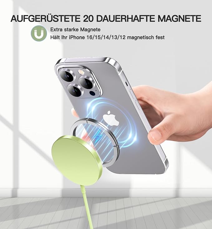 Green Magnatic Charger