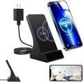 LIZVIE Phone Charger Hidden Camera 120° Wide-Angle View App Control/Motion Detection/Night Vision/Loop SD Storage Wireless Charging 2.4G WiFi for Office Indoor Security.