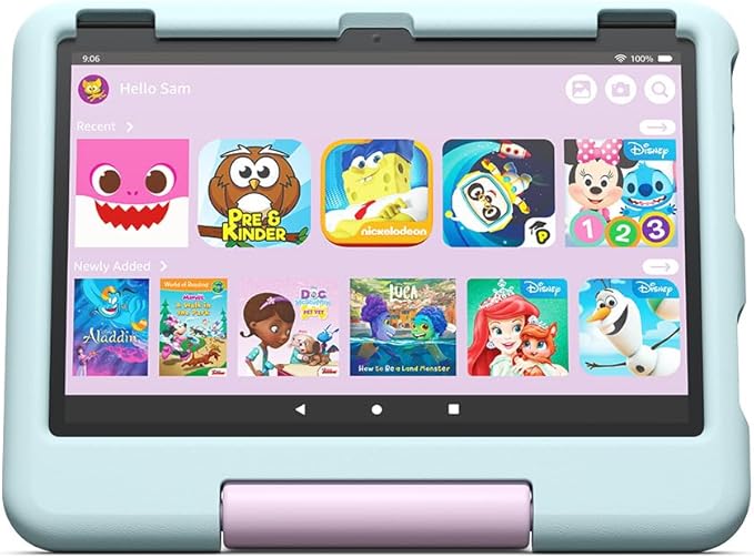Amazon Kid-Proof Case for Fire HD 10 tablet (Only compatible with 13th generation tablet 2023 release) - Disney Princess