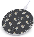 Astronaut Wireless Charger Anti-Slip Wireless Charging Pad Slim Charger Mat for Men Women