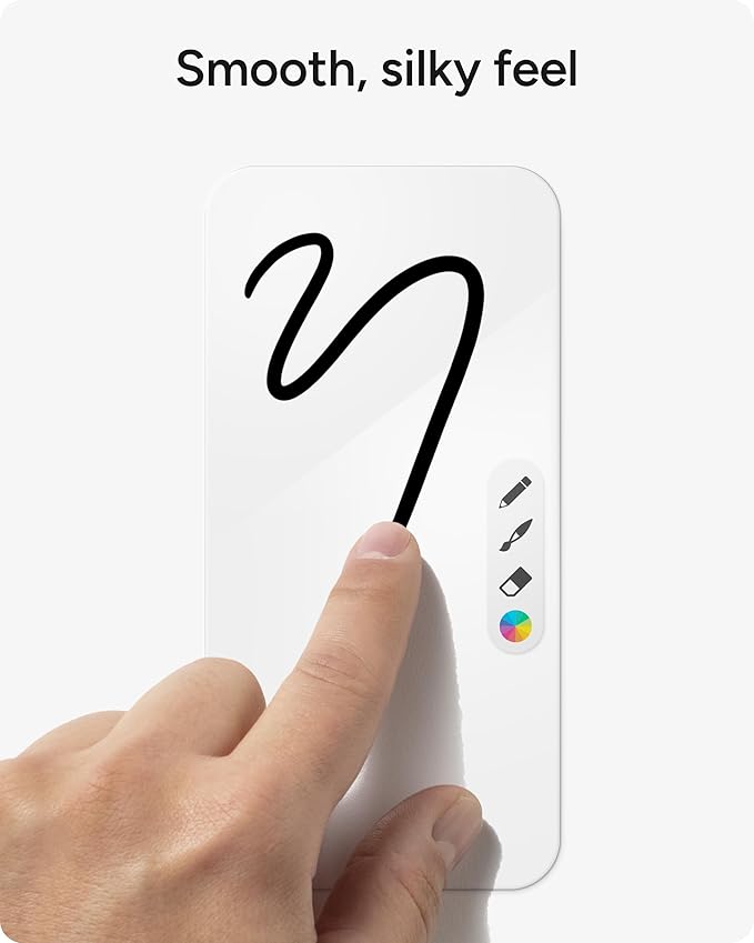 ZAGG Glass+ Samsung Galaxy S25 Edge Screen Protector – Extreme Impact &amp Shatter Protection Scratch-Resistant Smudge-Resistant Fingerprint Scanner Compatible InvisibleShield Easy Installation