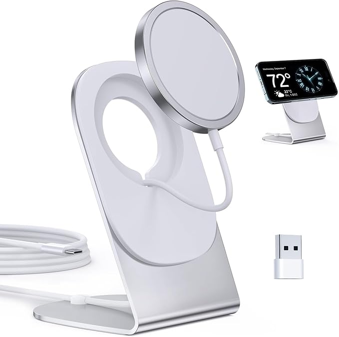 White Mag-safe Charger
