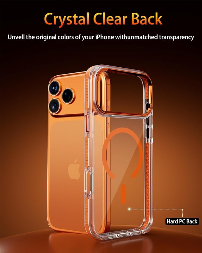 Clear Orange non-slip