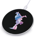 Hip Hop Dancer Dacing Fast Portable Charger 10W Funny Graphic Phone Charging Pad with USB Cable