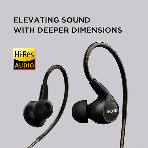 1MORE Penta Driver in-Ear Monitor Earphones Hi-Res Certified Hybrid Multi-Driver HiFi Wired IEM Headphones Detachable MMCX Connector MEMS Mic and 3-in-1 Control for Smartphones/PC/Tablet