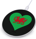 Welsh Dragon Heart Fast Portable Charger 10W Funny Graphic Phone Charging Pad with USB Cable