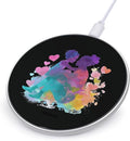 Mother and Daughter Fast Portable Charger 10W Funny Graphic Phone Charging Pad with USB Cable