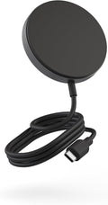 Zens Pro 1 Qi2 and MagSafe Aluminum Wireless Charger – Compatible with Apple iPhone 17/16/15/14/13/12 Series AirPods and all MagSafe and Qi2-enabled Phones up to 15W Power Adapter NOT Included