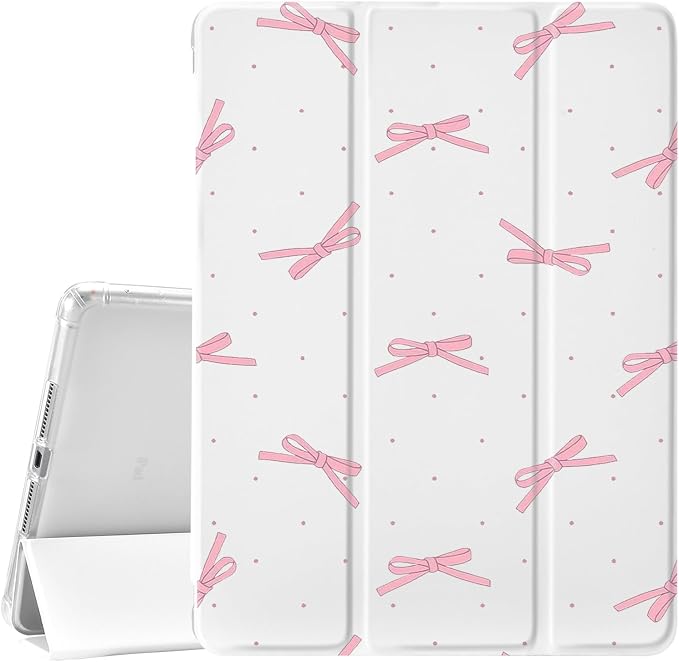 White Pink Bow 07