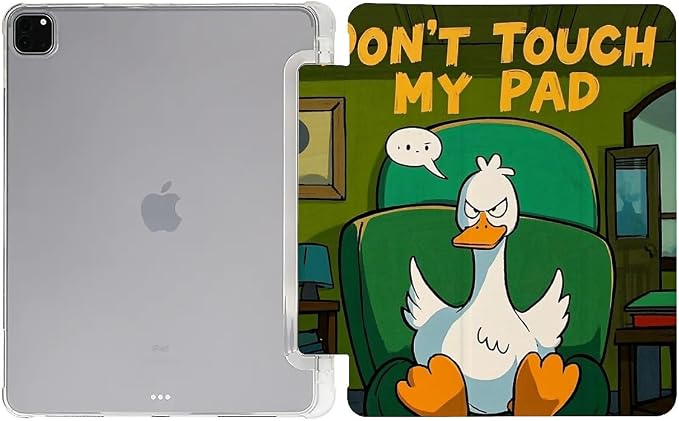 angry duck don't touch my pad