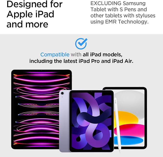 Spigen OneTap Easel Tablet Stand Designed for All iPad/Pro/Air/Mini Models Compatible with 8.3 / 10.9 / Pro 11 / 12.9 / 13 Premium Adjustable Multi-Angle Magnetic Stand - Space Gray