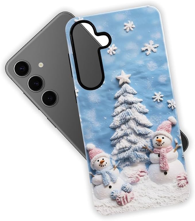 Snowman Winter Christmas Tree