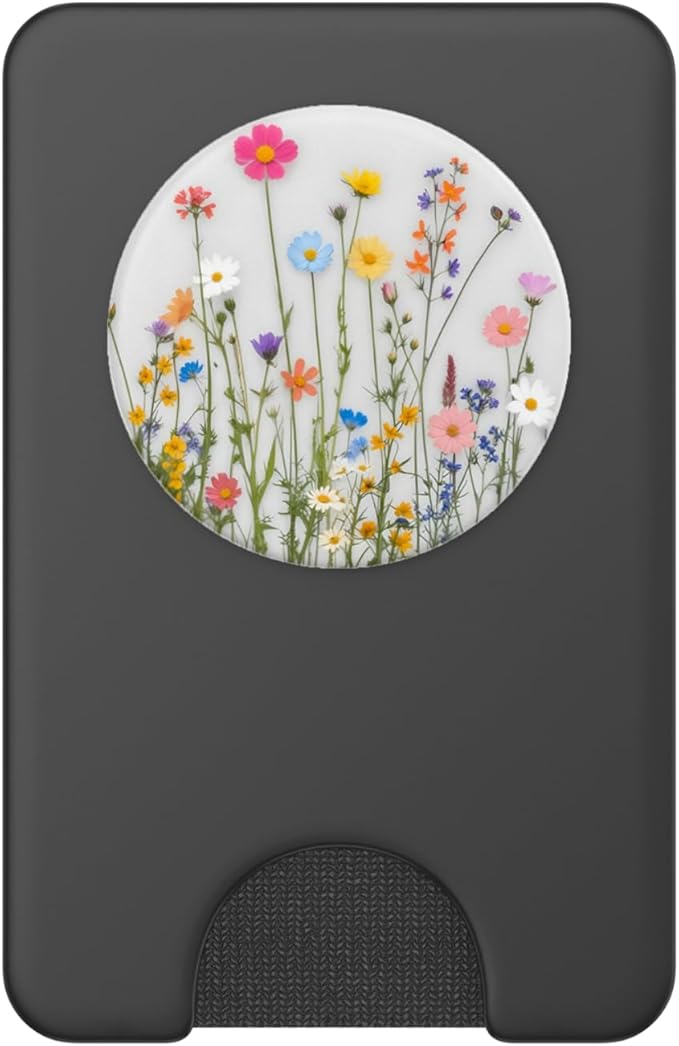 Flower Bouquet Floral Pattern PopSockets PopWallet for MagSafe