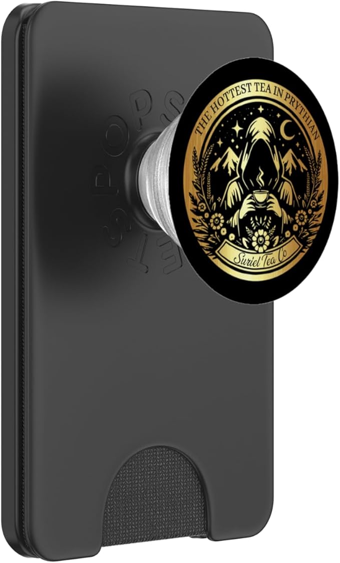 Suriel Tea Co Night Court Bookish PopSockets PopWallet for MagSafe