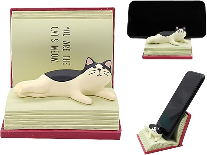 Cat on Book