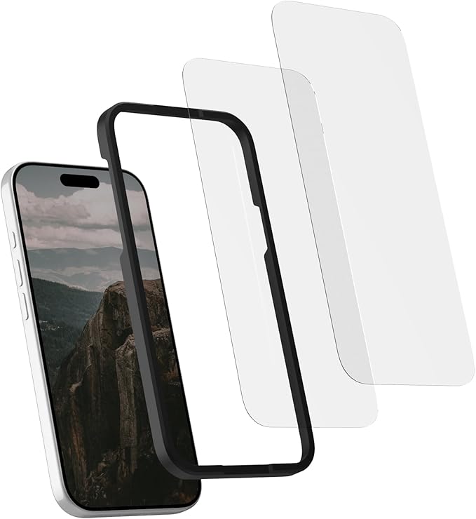 Rokform 2 Pack Screen Protector for iPhone 17 Active Touch | Shatter Proof | High Definition | Case Friendly | Tempered Glass (Clear)