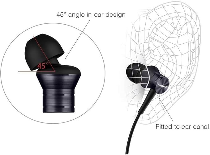 1MORE­ E1009 Piston Fit in-Ear Headphones with Microphone