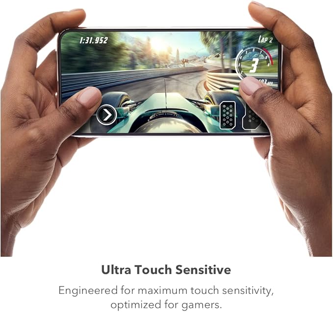 ZAGG InvisibleShield Fusion XTR for Samsung Galaxy S22+ – Flexible Hybrid Screen Protection – with D3O – Blue Light Filter – Ultra Touch Sensitive – Biometric Technology – Super Smooth Surface