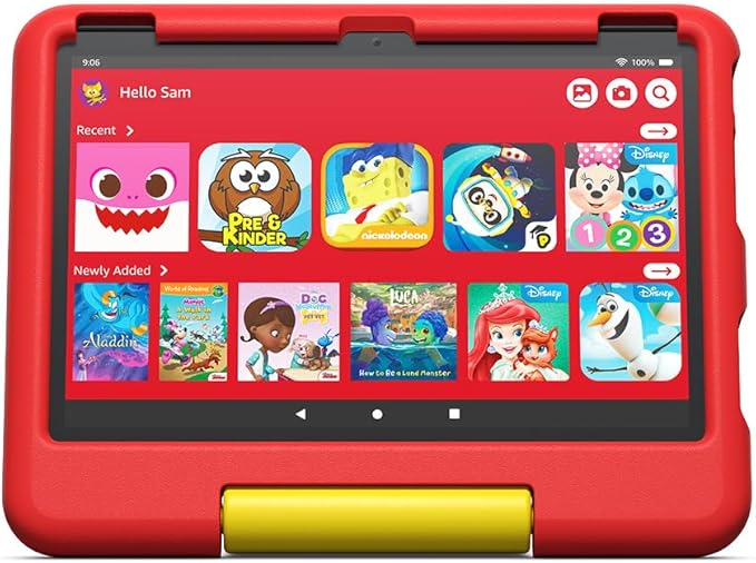 Amazon Kid-Proof Case for Fire HD 10 tablet (Only compatible with 13th generation tablet 2023 release) - Disney Mickey Mouse