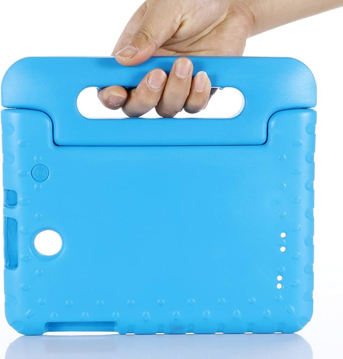 Kids Case for Alcatel Joy Tab 8 9029W &amp Alcatel 3T 8 9027W &amp Alcatel A30 8 9024W Handle Stand Lightweight EVA Foam Bumper Protective Rugged Drop Protection Child Proof Cover