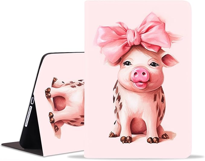 Pink Cute Cartoons Pig