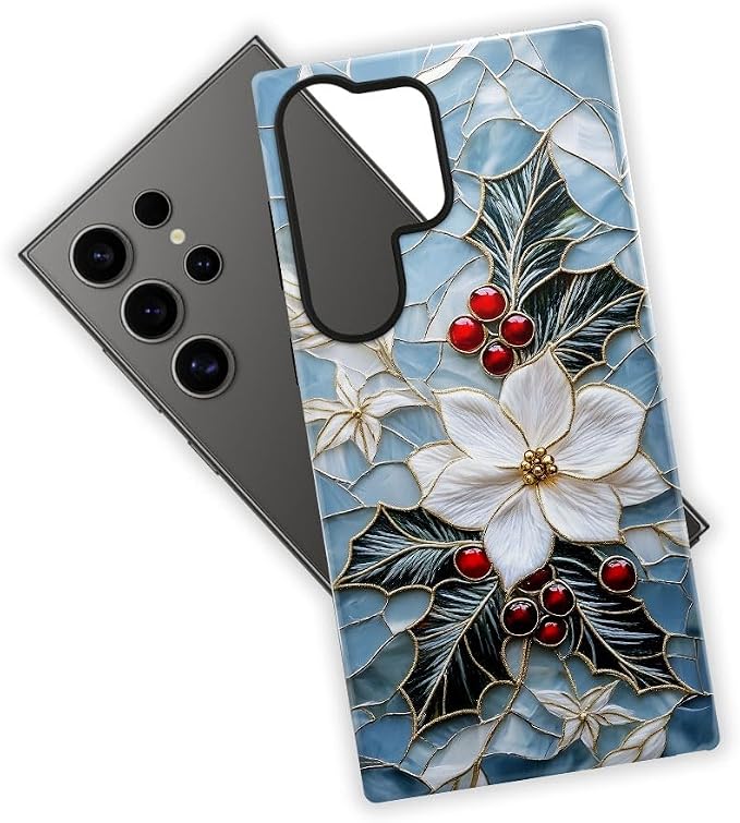 Christmas Holly Elegant Winter Floral