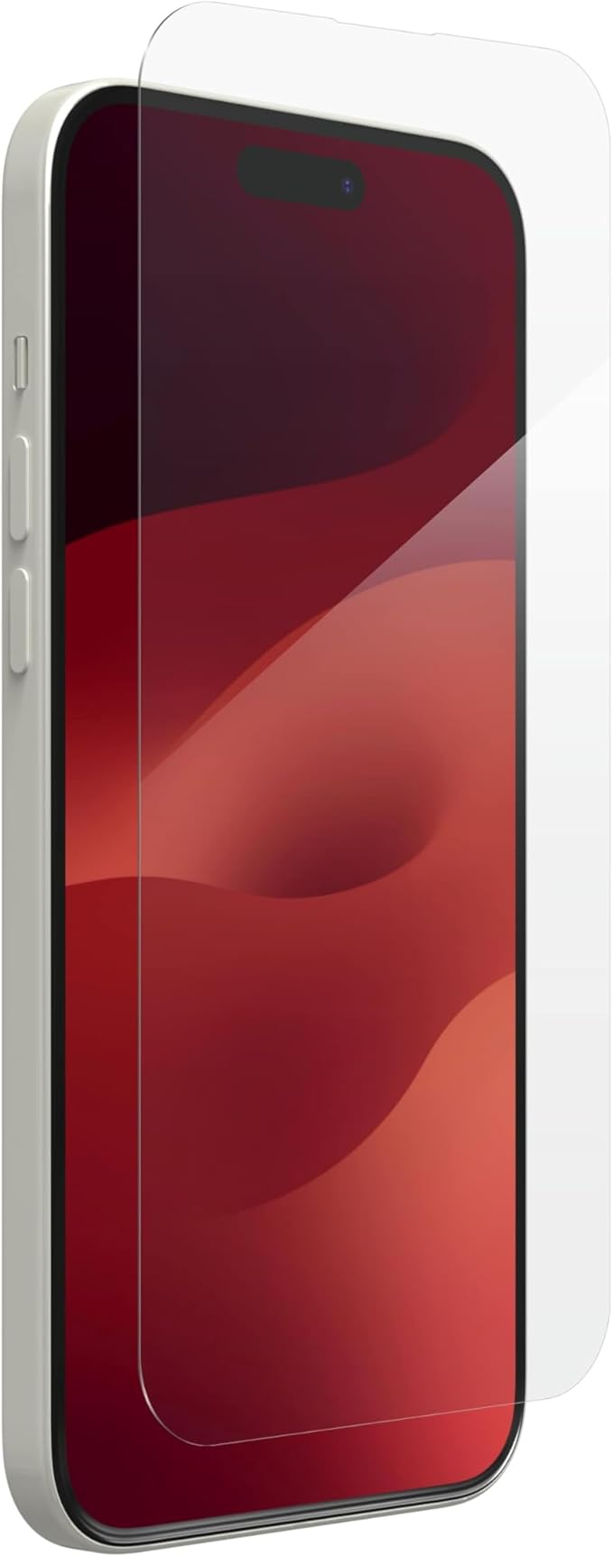 ZAGG Glass Elite iPhone 15 Plus Screen Protector - 5X Stronger with Reinforced Edges Scratch &amp Smudge-Resistant Surface InvisibleShield Easy to Install