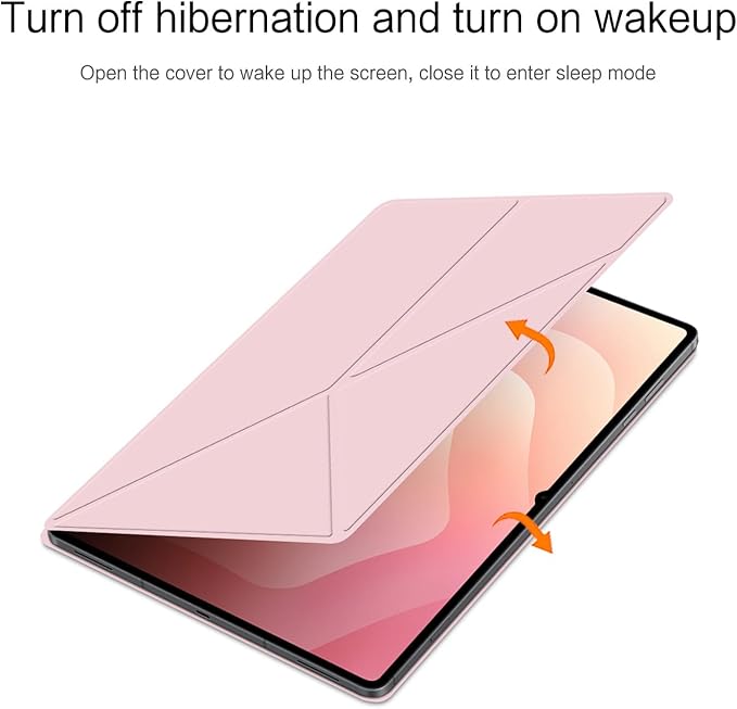 for Samsung Galaxy Tab S11 Ultra Case 14.6 inch Magnetic Attachment | Auto Wake/Sleep | Multi-Viewing Angles | Slim Light Shell Cover | Compatible with Samsung Galaxy Tab S11 Ultra | Pink