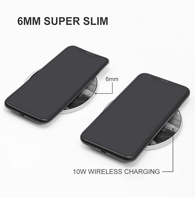 Nuns Smoking Phone Charger Magnetic Charging Pad Anti-Slip with USB Cable