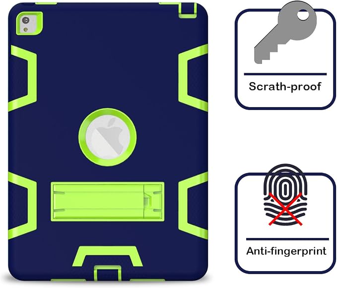 Dark blue/Fluorescent green