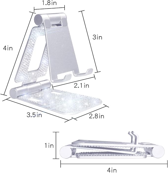 Silver Rhinestone
