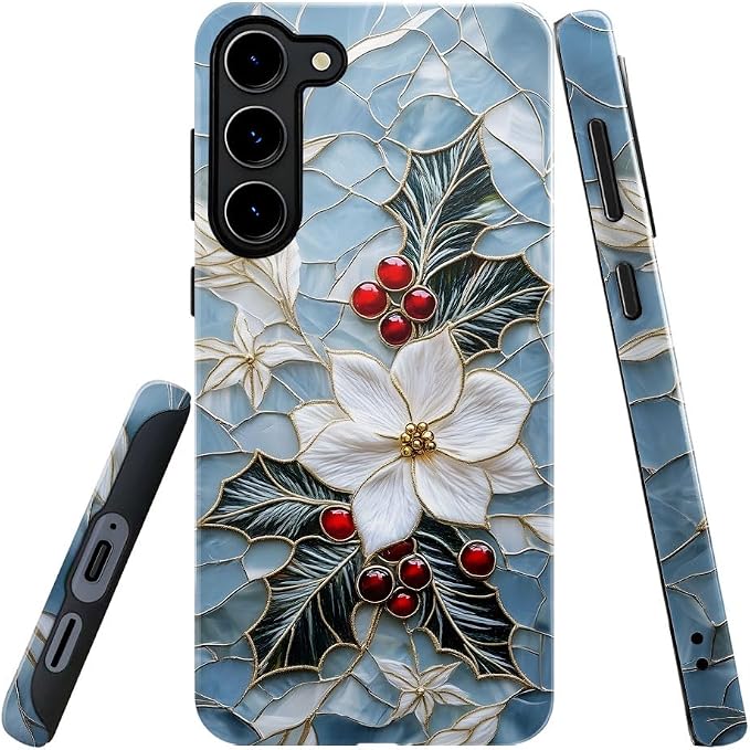 Christmas Holly Elegant Winter Floral