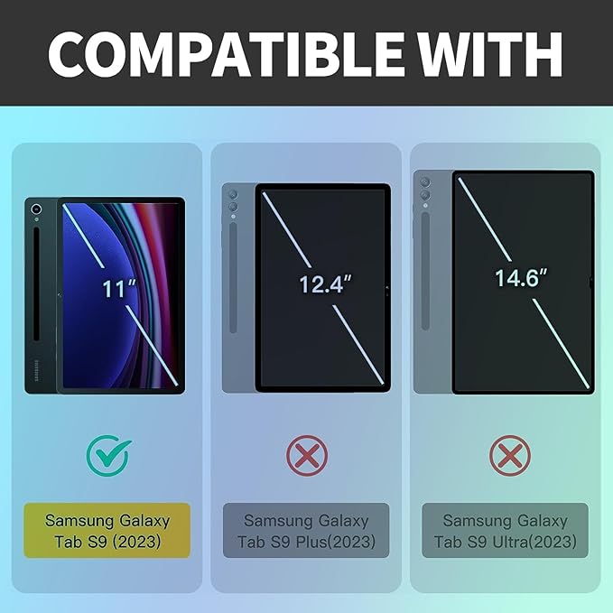 Case for Samsung Galaxy Tab S10 FE 2025/S9 FE 10.9-inch/S9 11 5G-360 Degree Rotating Multi-Angle Viewing Protective Cover with S-Pen Holde+ Auto Sleep/Wake-Purple Flower Butterfly