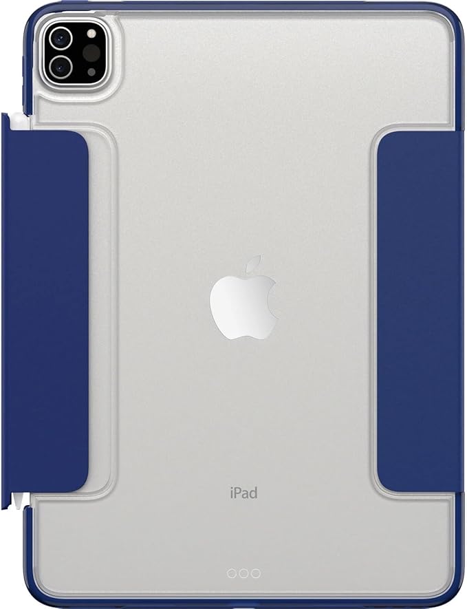 OtterBox - Symmetry Series 360 Elite Case for 11 iPad Pro 1st/2nd/3rd/4th/5th/6th Gen - Scratch-Resistant Tablet Case with Folio and Apple Pencil Holder (Yale Blue)