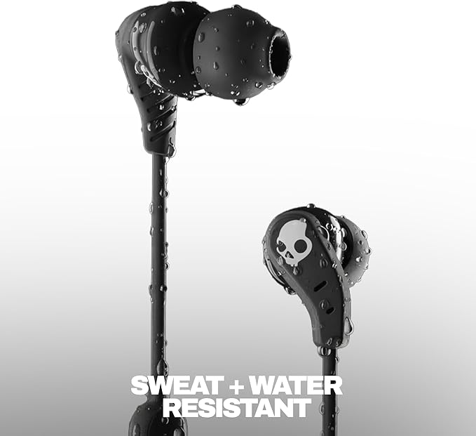 Skullcandy Set USB-C Wired Earbuds with Noise Isolating Fit in-Line Microphone Call and Track Control for iPhone Android Ear Gel Sizes Included for Custom Fit - True Black