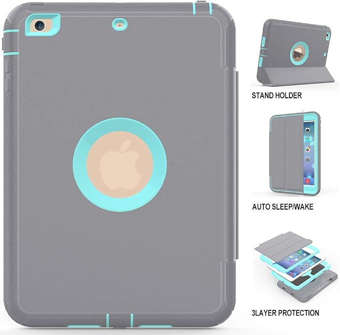 Grey/Light Blue
