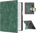 CoBak Case for Remarkable 2 Paper Tablet Two Viewing Angles - Lightweight and Hard Back Shell Protective Book Folio Cover with Built-in Pen Holder - for 10.3 2020 Released (with Stand Emerald)