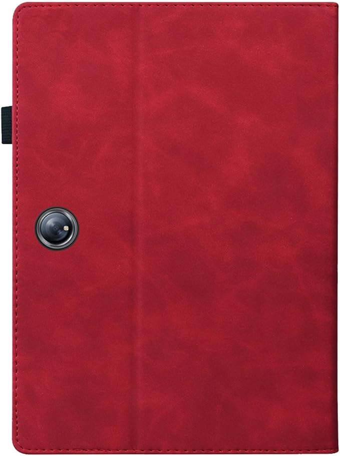 for OnePlus Pad 2 Case 12.1 inch 2024 Released Retro Folio Shell for OnePlus Pad Pro Cover with Card Holder &amp Multi-Angle Stand -Red