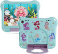 Kindle Fire HD 8 Kid pro Tablet Case for Boy GirlCute Mermaid Fire HD8 10th 12th Gen 2020 2022 2024 Light EVA Foam Shockproof Kids Proof Kid-Friendly Cover with Stand Handle for Toddler Green