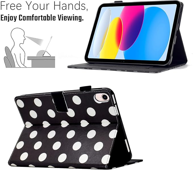 02 Black Polka Dots