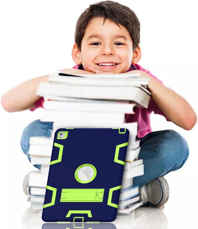 Dark blue/Fluorescent green