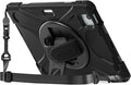 Sahara for iPad Air 11-inch (M4 2026 / M3 2025 / M2 2024) Case - Heavy-Duty Protective Cover with Screen Protector Kickstand Pencil Holder Rotating Hand Strap &amp Shoulder Strap Raider-X Series