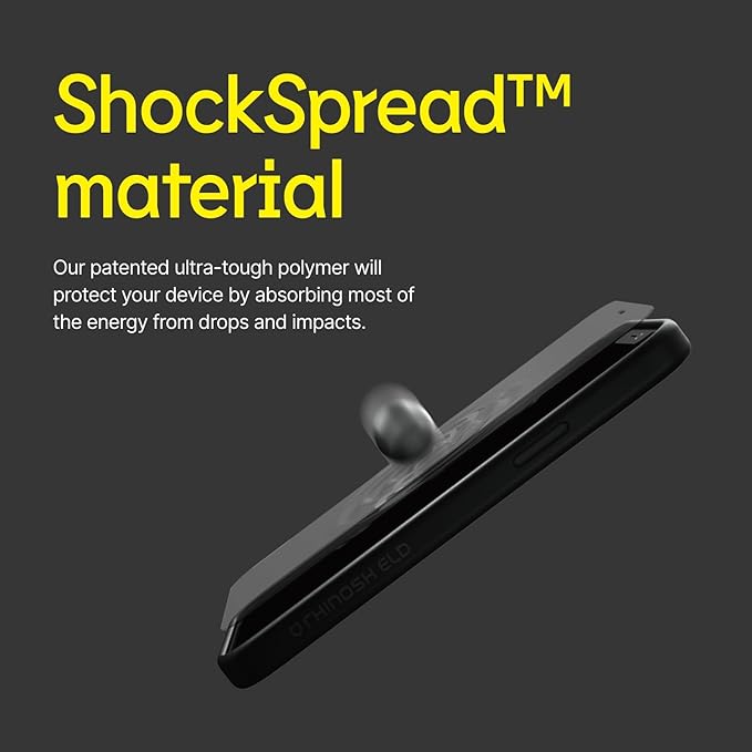 RhinoShield Screen Protector Compatible with [Pixel 9 Pro XL] | Impact Protection - High Strength Shock Damping/Dispersion Technology - Transparent and Fingerprint &amp Scratch Resistant