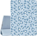JOYLAND for iPad (A16) 11th Gen 11 Inch 2025iPad 10th Generation Case 10.9 with Pencil Holder-Auto Wake/SleepBlue Leopard Print Cover Anti-Scratch Shockproof Premium Folio Stand CaseBlue