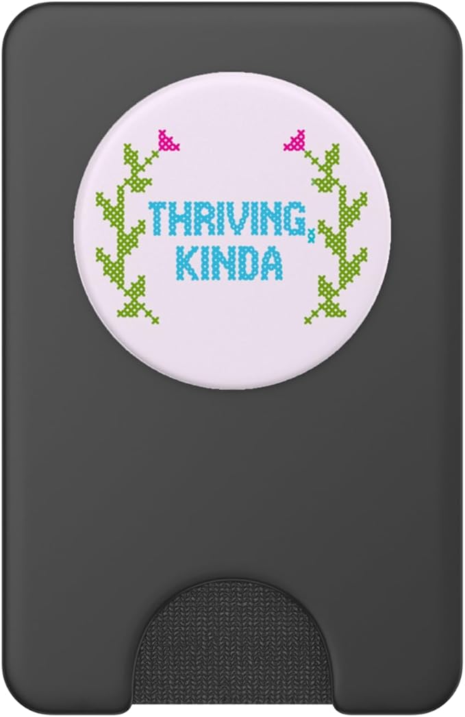 PopSockets Phone Grip – Funny PopSocket - Thriving Kinda PopSockets PopWallet for MagSafe