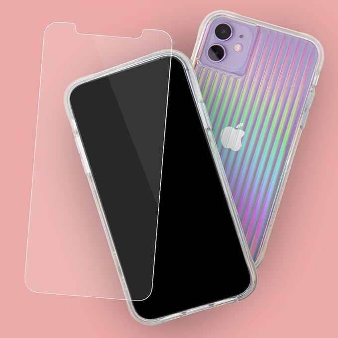 Case-Mate iPhone 12 Pro/iPhone 12 Screen Protector - Anti Scratch &amp Shatter Proof - 9H Tempered Glass 6.1 with Sensitive Touch High Clarity Case Friendly Easy Apply