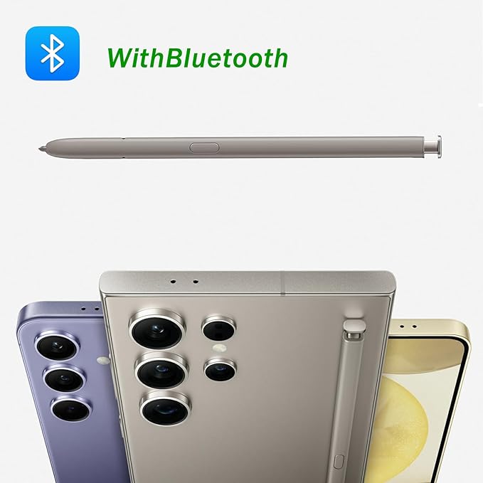 S24 Ultra S Pen for Samsung Galaxy S24 Ultra S Pen Replacement EJ-PS928BJEGUS US Versionfor Galaxy S24 Ultra Stylus Pen withBluetooth Light Gray