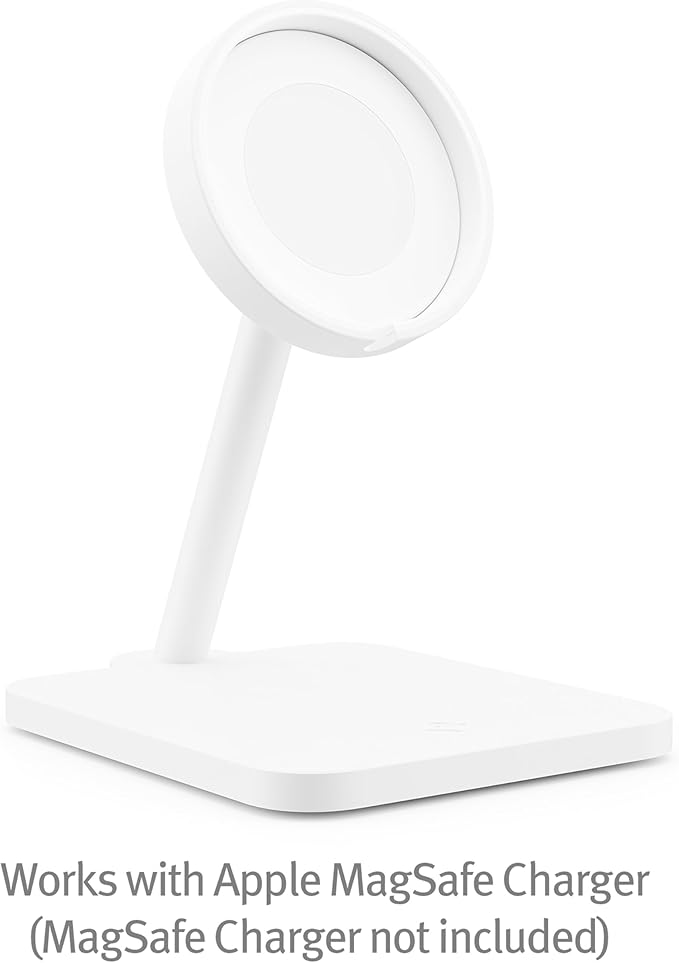 Twelve South Forte for iPhone | Modern Desktop Stand for MagSafe Charger and iPhone